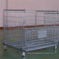Top Sale Industrial Logistic Medium Foldable Wire Container/Box for Storage